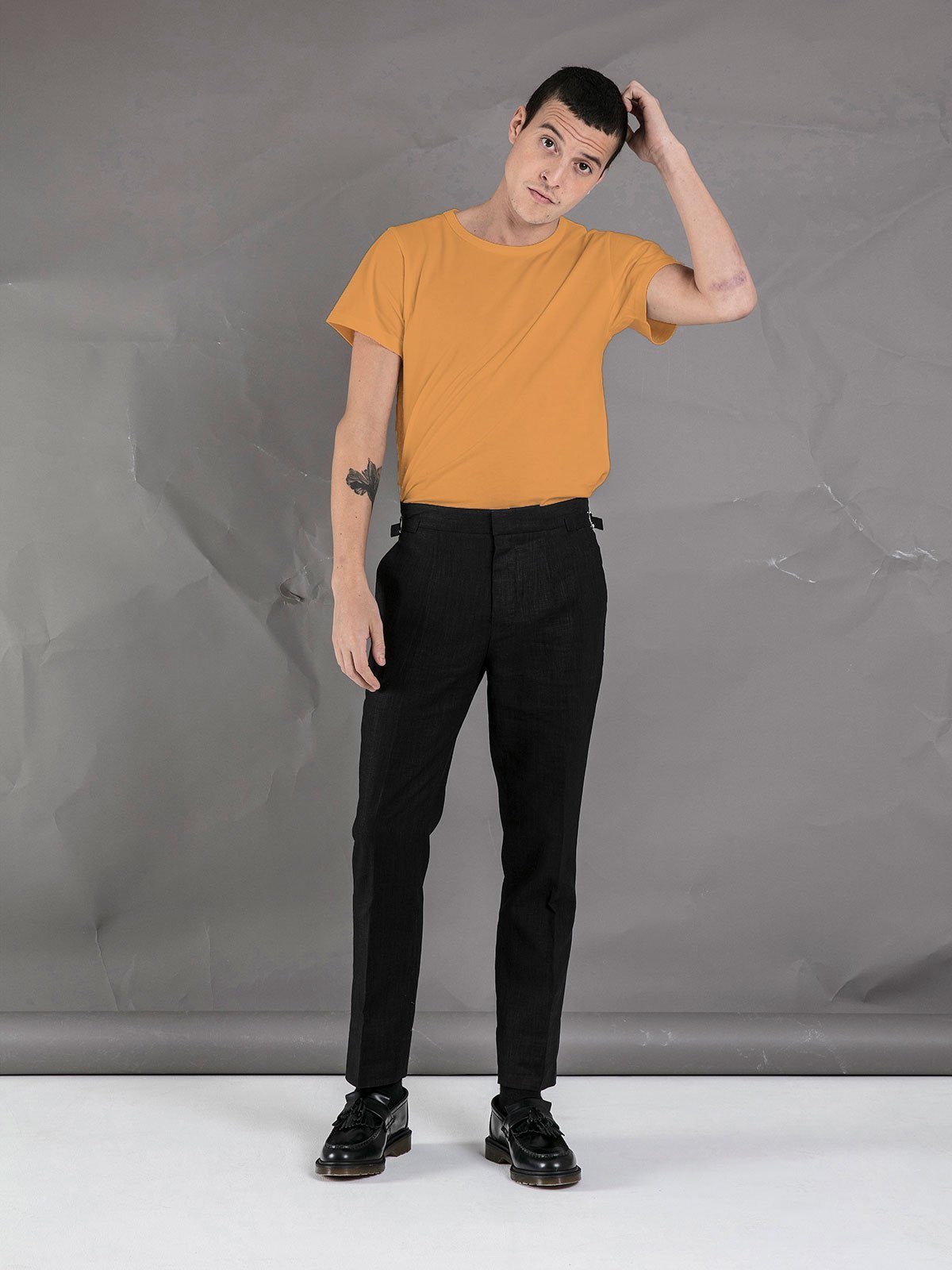 Heavy Weight T-Shirt - Mustard - Basic Rights