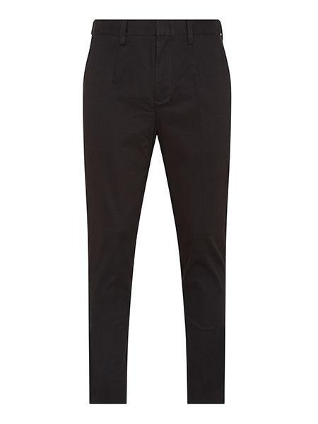 Slim Fit Trousers - Black - Basic Rights