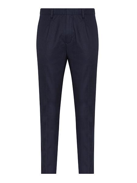 Slim Fit Trousers - Navy - Basic Rights