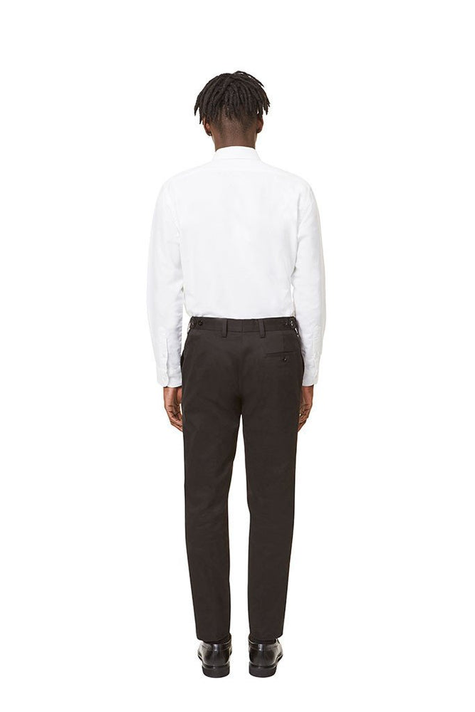 Slim Fit Trousers - Black - Basic Rights