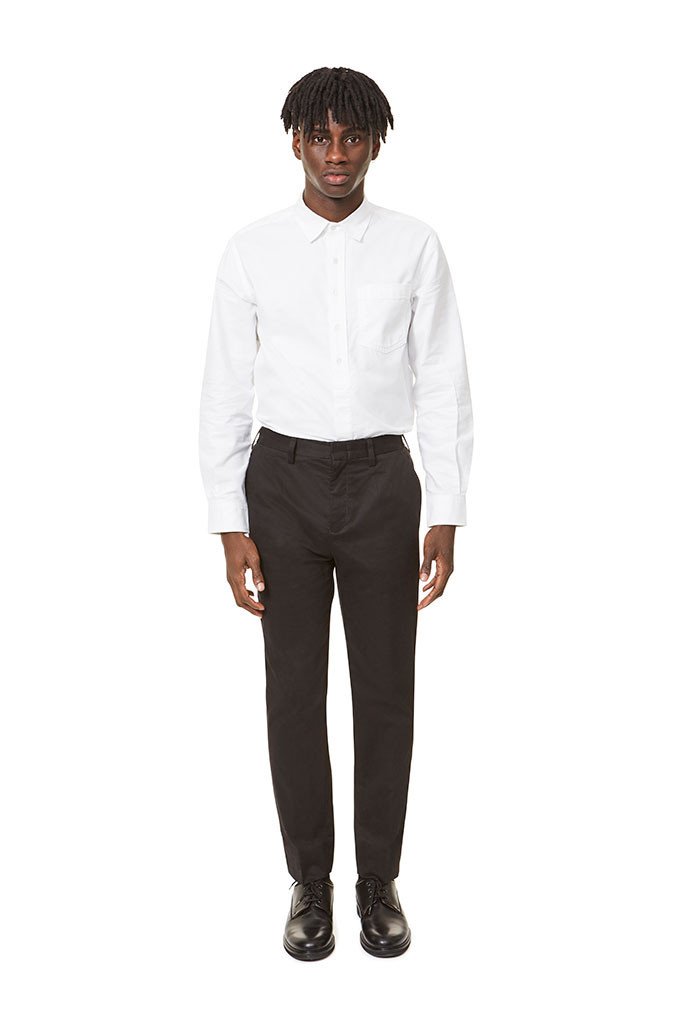 Slim Fit Trousers - Black - Basic Rights