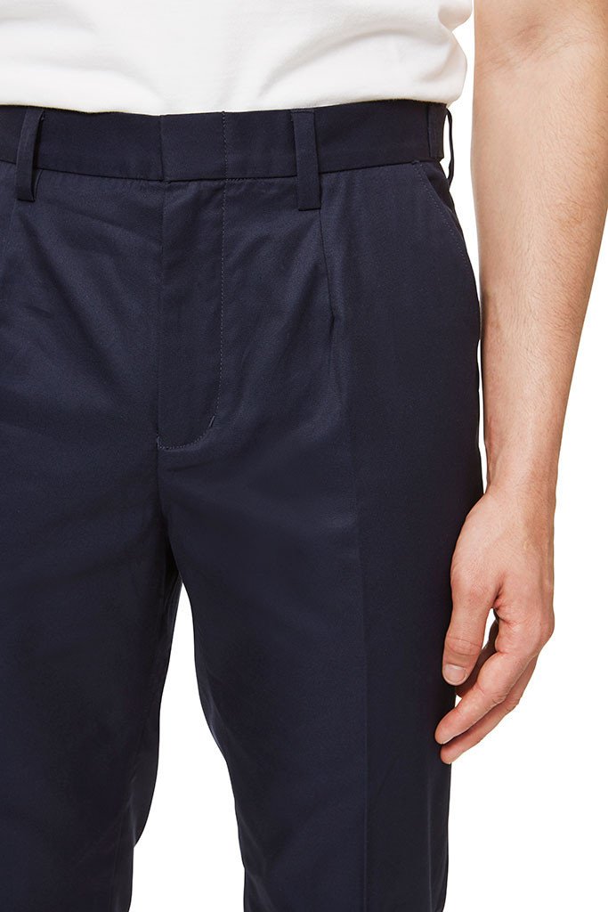 Slim Fit Trousers - Navy - Basic Rights