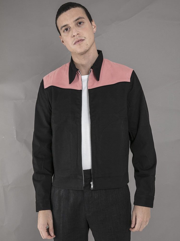 Western Jacket - Pink/Black - Basic Rights